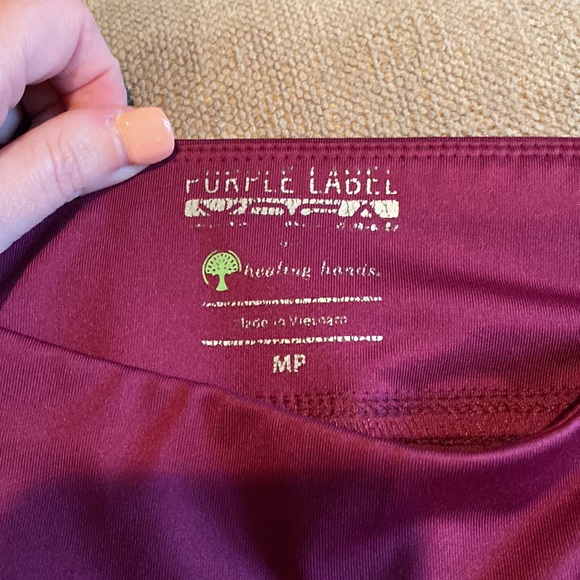HH Purple Label wine colored scrub pants - Picture 2 of 6